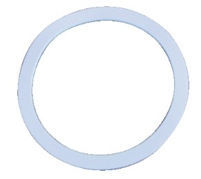 Afdichtring voor lampenglas.