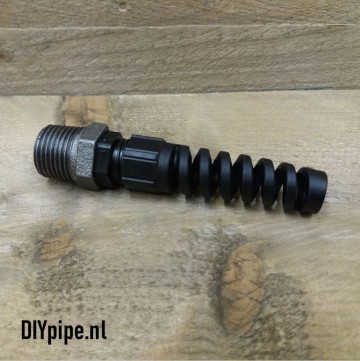 Kabel invoer in metaal verloop 1/2''