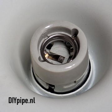 Kap fitting porcelein