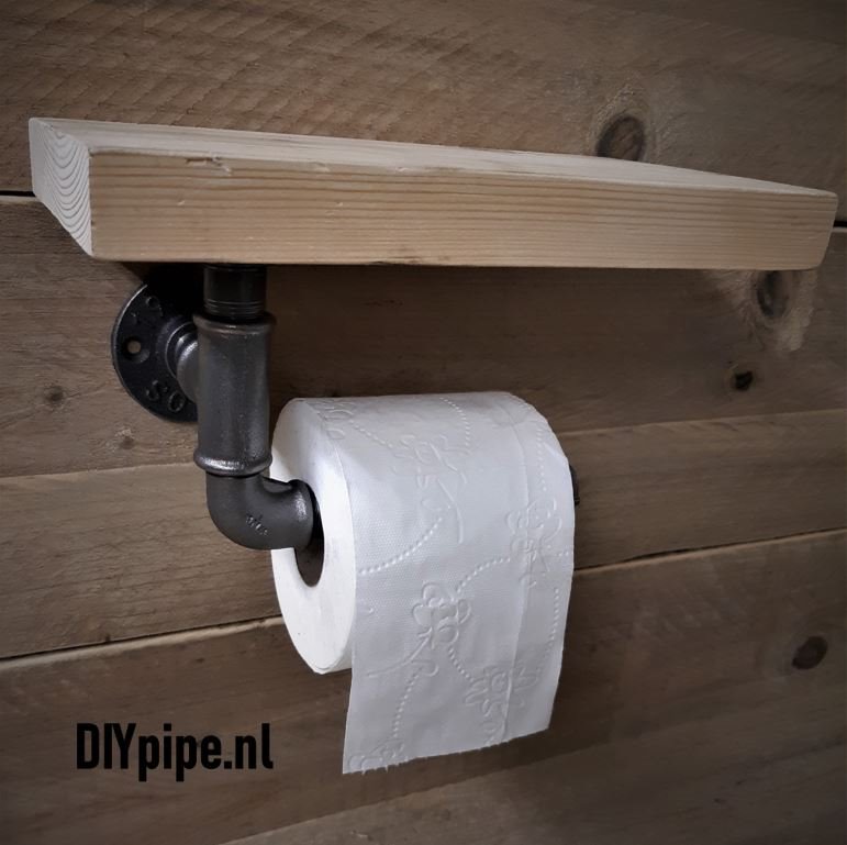 mengsel Grondwet nood Toiletrolhouder 02 - Toiletrolhouders - DIYpipe